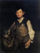 Frank Duveneck The Whistling Boy painting